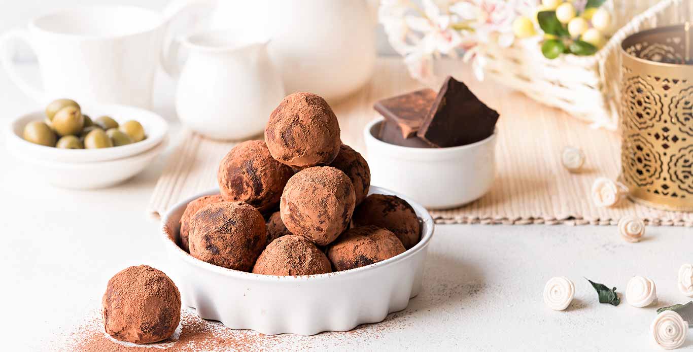 Olive Chocolate Truffles 